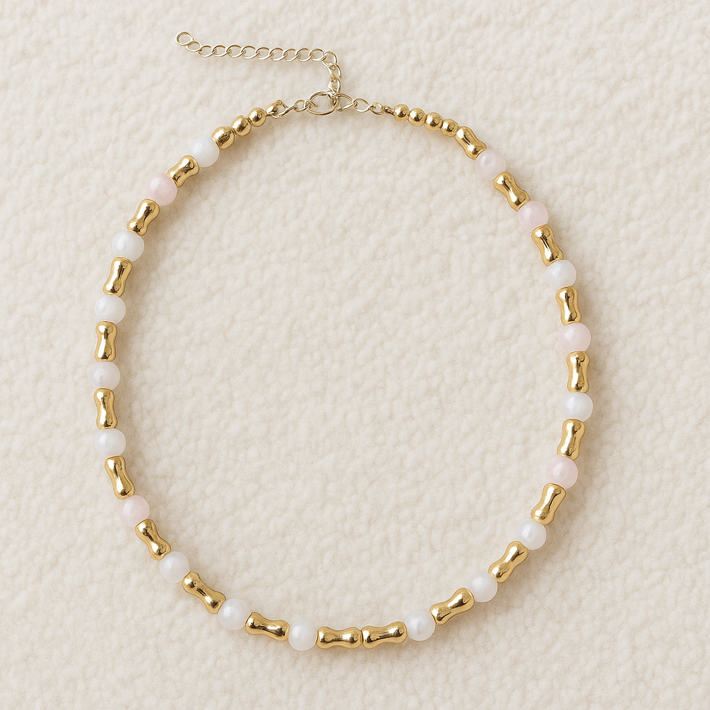 beaded necklace