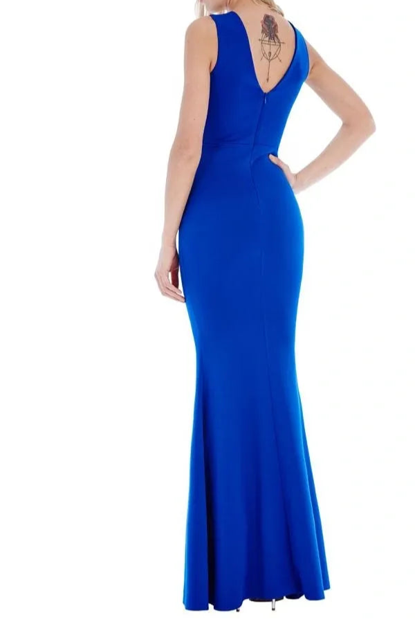 Plunge Maxi Dress