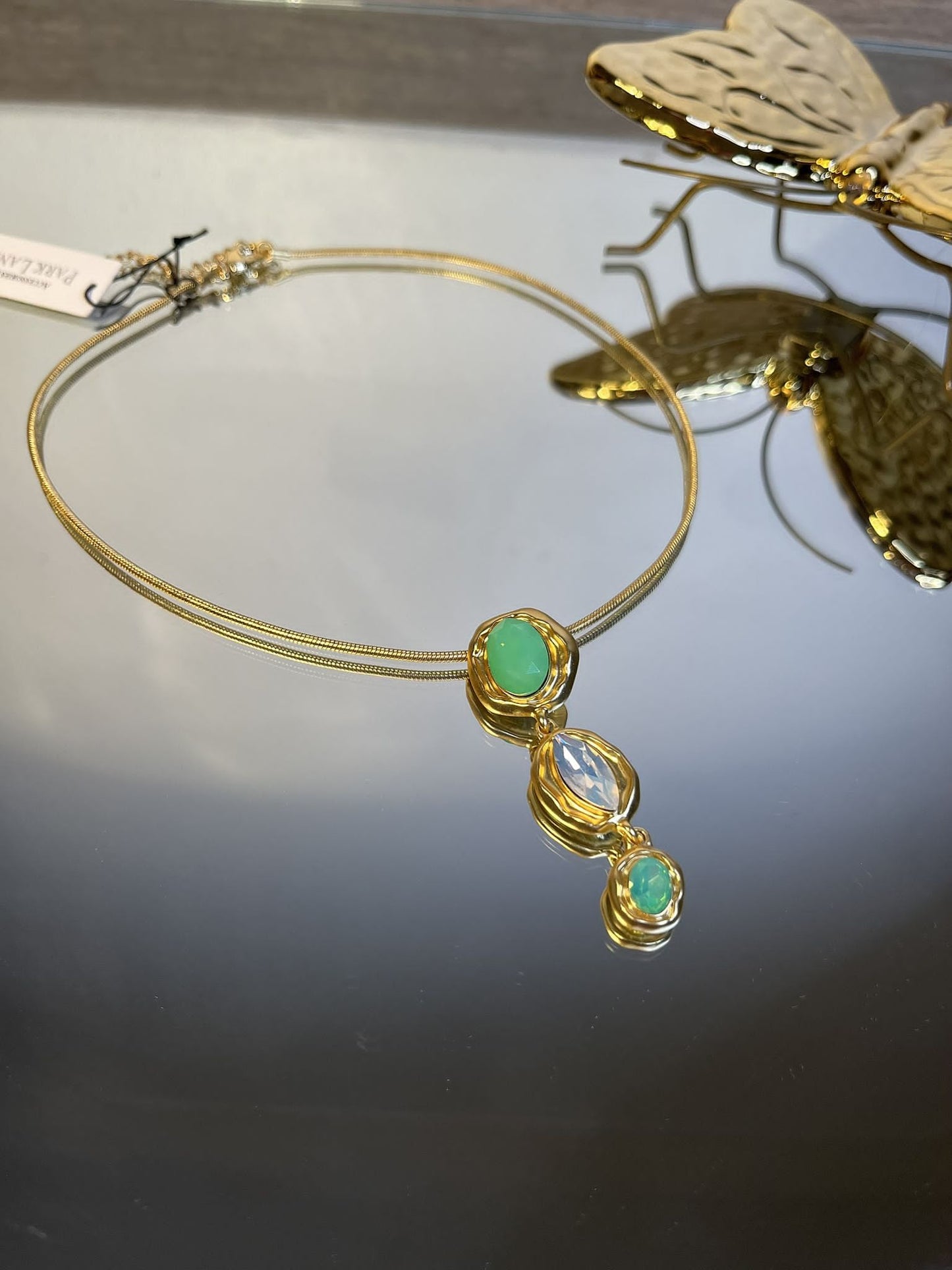 Beautiful  Gold Plated Necklace Set